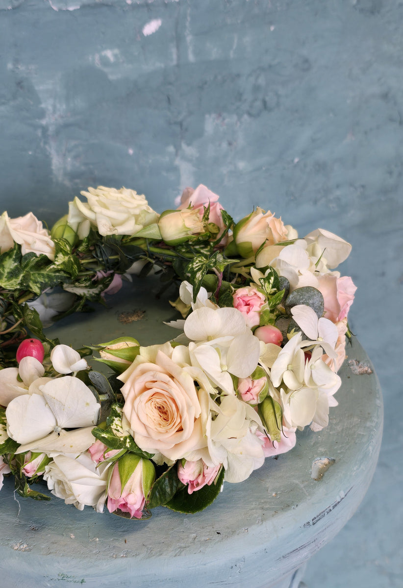Flower crown---Coolest pink – Buyflower.ca
