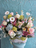 Pastel bliss basket