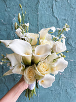 Wedding bouquet——-Calla lily Eternal