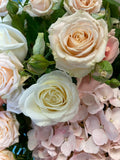 Blushing Elegance Wedding Centerpiece