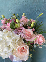 Pastel Garden Basket