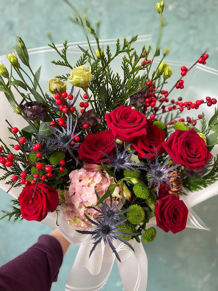 Scarlet Winter Garden