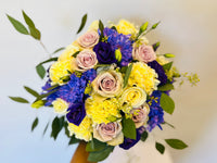 Elegant Mixed Purple Bouquet