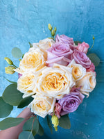 Wedding bouquet---Garden rose