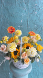 Golden sunshine garden basket