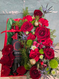 Holiday Wine & Roses Gift Box