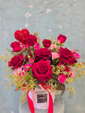 Red Rose Luxury Basket