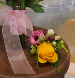Vibrant wedding bouquet