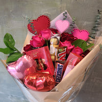 Valentine's Day sweets bouquet