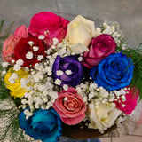 Dozen roses(multi color)