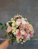 Wedding bouquet set (Spring pink)