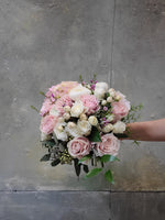 Wedding bouquet set (Spring pink)