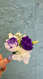 Boutonniere---Purple dream