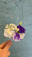 Boutonniere---Purple dream