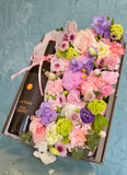 Wine flower box