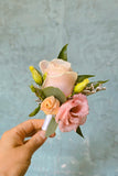 Boutonniere---Pink breeze