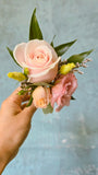 Boutonniere---Pink breeze