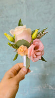 Boutonniere---Pink breeze