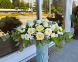 Wedding centerpiece---Rose mix