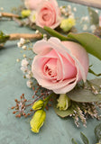 Wedding boutonniere---Garden rose