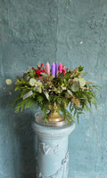 Advent candle arrangement