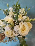 Wedding bouquet—Elegant White Rose