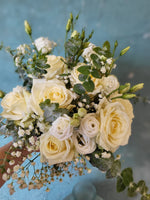 Wedding bouquet—Elegant White Rose