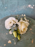 Boutonniere---Elegant White Rose