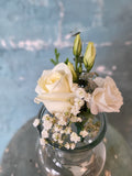 Boutonniere---Elegant White Rose