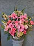 Pink Garden Romance Arrangement