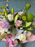 Blush Lily Garden Basket