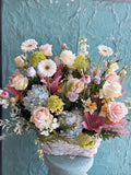 Pastel bliss basket