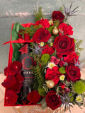 Holiday Wine & Roses Gift Box