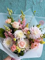 Blushing Dahlias