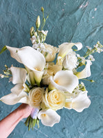 Wedding bouquet——-Calla lily Eternal