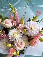 Blushing Dahlias