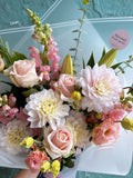 Blushing Dahlias