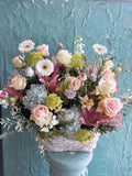 Pastel bliss basket