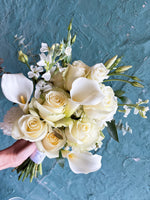 Wedding bouquet——Calla lily blooms