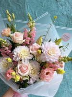Blushing Dahlias