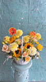 Golden sunshine garden basket