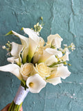 Wedding bouquet——-Calla lily Eternal
