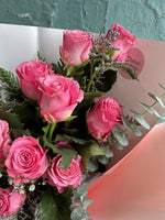 Romantic Pink dozen rose