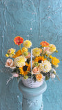 Golden sunshine garden basket