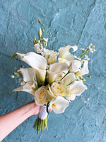 Wedding bouquet——-Calla lily Eternal