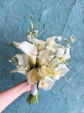 Wedding bouquet——-Calla lily Eternal