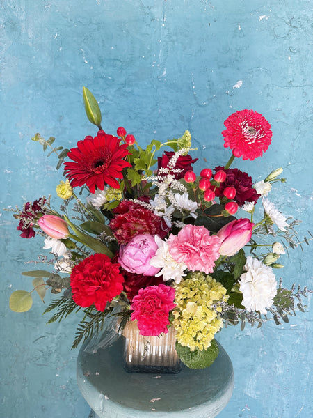Blooming heart (Red)