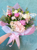 Blushing garden