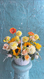 Golden sunshine garden basket