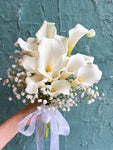 Wedding bouquet——-Calla lily Purity